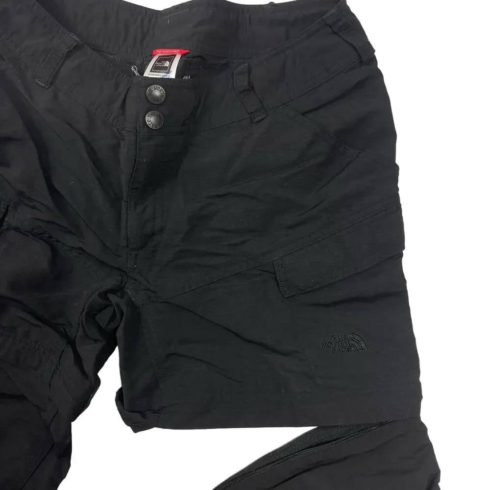 The‎ North Face Women's Convertible Pants Black Nylon Size 10